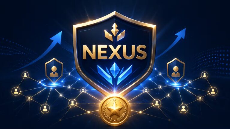 Aurum Nexus rank achievement highlighting leadership team growth and partner program milestone