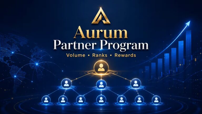 Aurum Partner Program explained with legacy volume rankings differentials and compensation plan basics